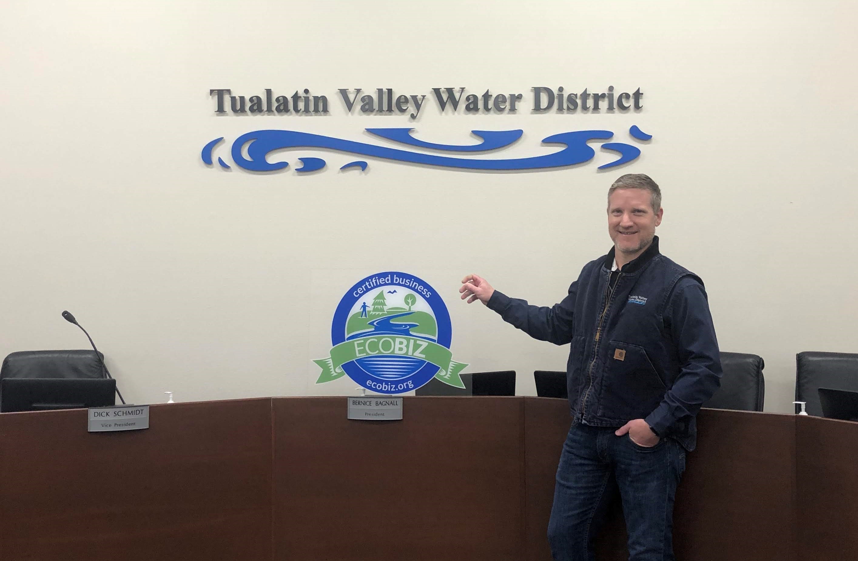 Tualatin Valley Water District Fleet – EcoBiz Certified